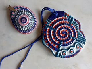 Colgante  Sargadelos porcelana