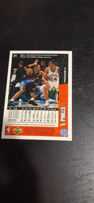 Carta nba 1996 bobby phills