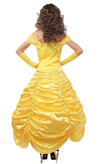 Disfraz Bella Princesa Amarilla Adulto Talla M