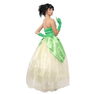 Disfraz Tiana Princesa Rana Vestido Adulto Talla S