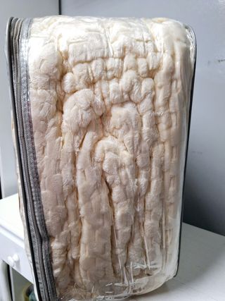 Edredom de inverno com sherpa, solteiro 