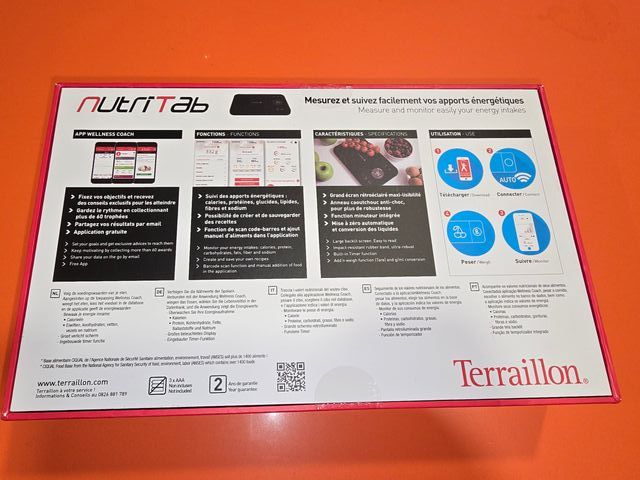 Báscula Cocina Inteligente Terraillon A ESTRENAR