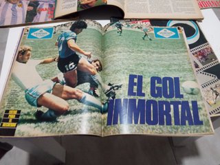 Revista Futbol MARADONA y MUNDIALES