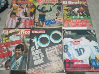 Revista Futbol MARADONA y MUNDIALES