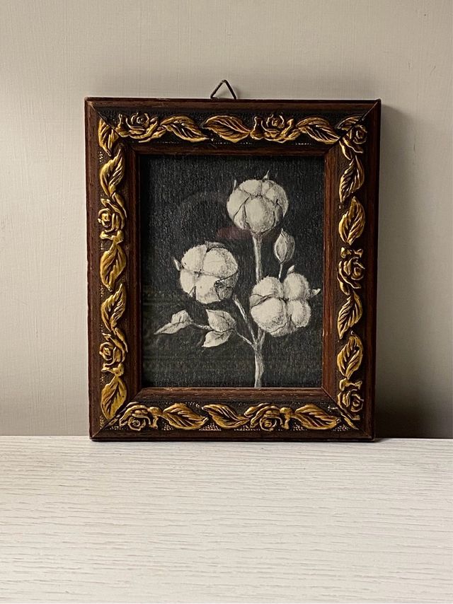 Dibujo , disegno a matita con cornice