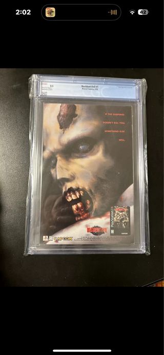CGC Comic ultrarraro 1 RESIDENT EVIL 1996 1stprint