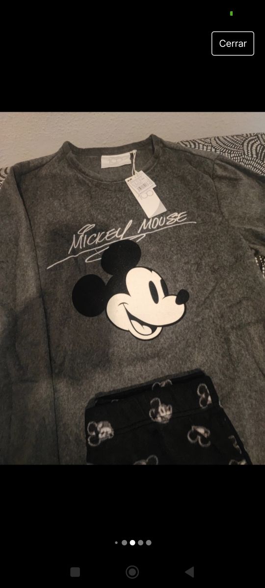 Pijama Women'secret Mickey XS