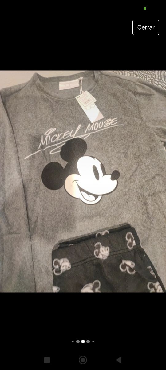 Pijama Women'secret Mickey XS