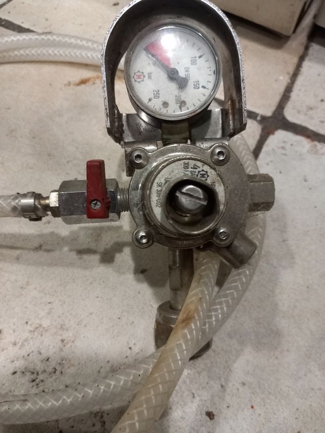 MANOMETRO PRESION BOTELLA CO2 CERVEZA