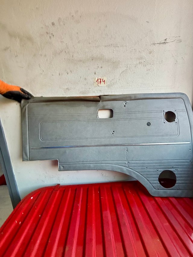 VW T3 Panel Interior Puerta Conductor Gris ref.174
