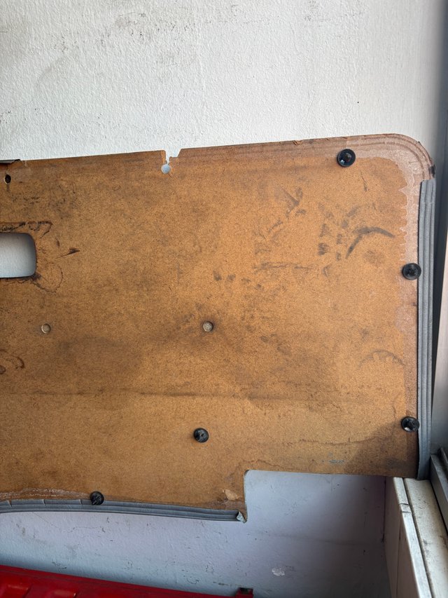 VW T3 Panel Interior Puerta Conductor Gris ref.174