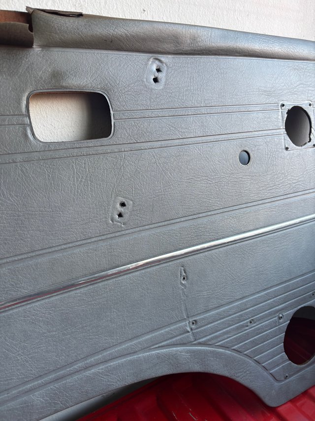 VW T3 Panel Interior Puerta Conductor Gris ref.174