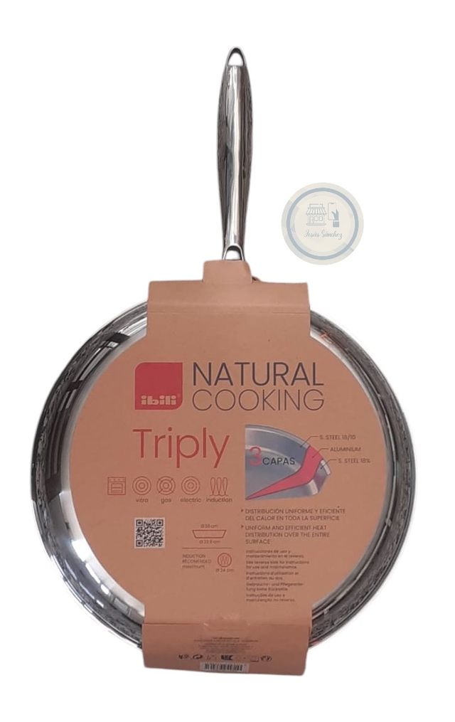 Sarten acero inoxidable Ibili 18-30cm