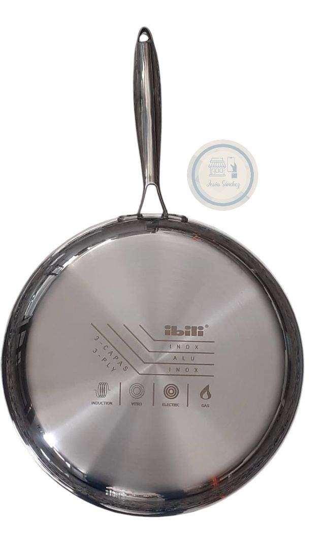 Sarten acero inoxidable Ibili 18-30cm