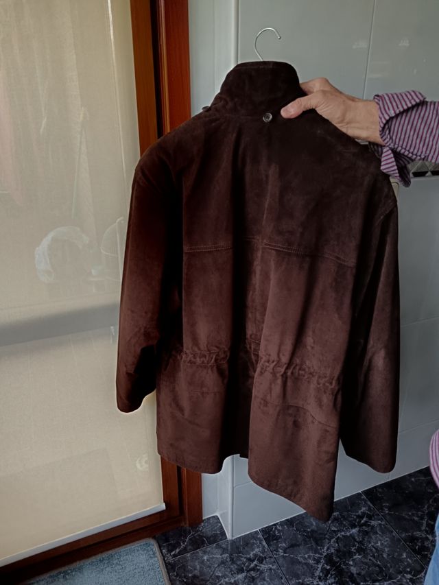 Chaquetón /Parka/ de piel (ante) Talla G