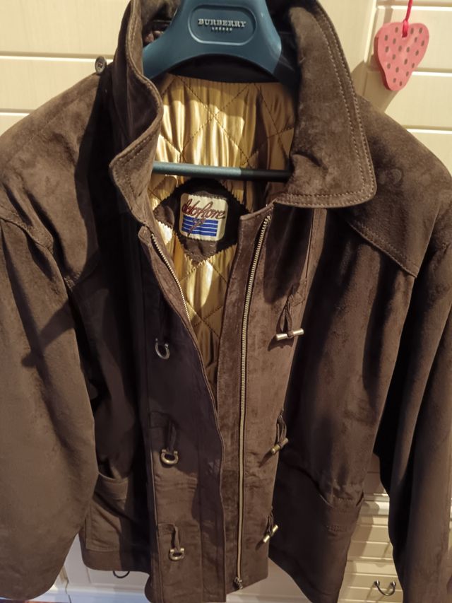 Chaquetón /Parka/ de piel (ante) Talla G