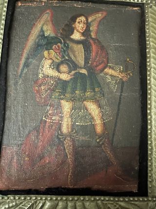 Óleo sobre lienzo siglo XVIII