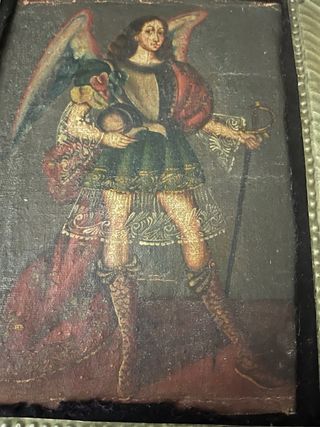 Óleo sobre lienzo siglo XVIII