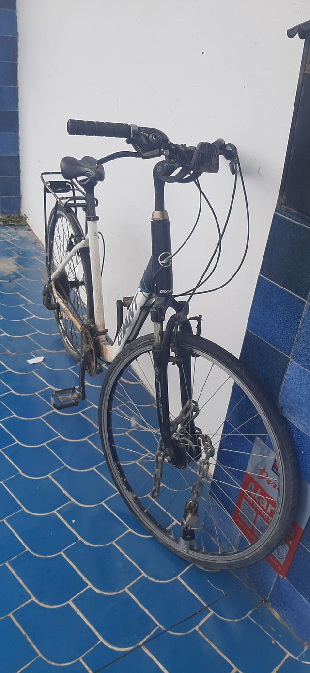 Bicicleta plegable y la otra   normal