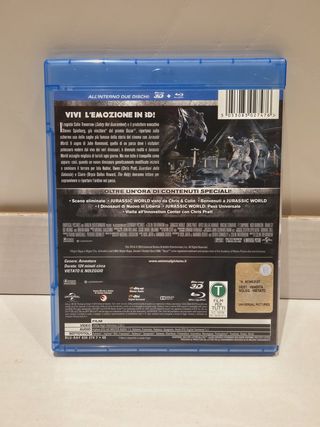 JURASSIC WORLD 3D BLURAY 3D + 2D