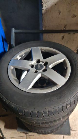 Llantas 15" audi a3 con neumáticos