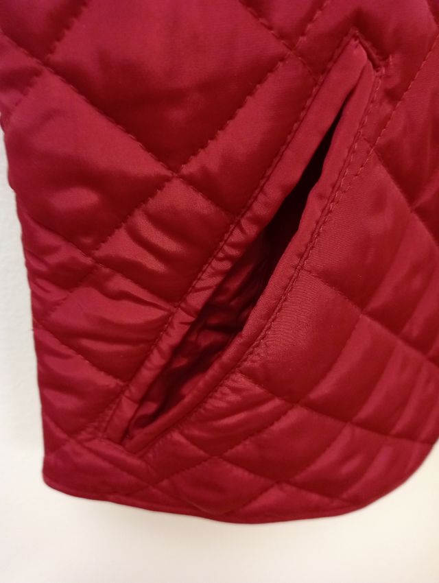 CHALECO T.S/M‼️ZARA‼️ROJO OSCURO‼️