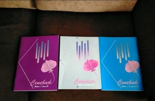 Libros cenebad inglés y boletines