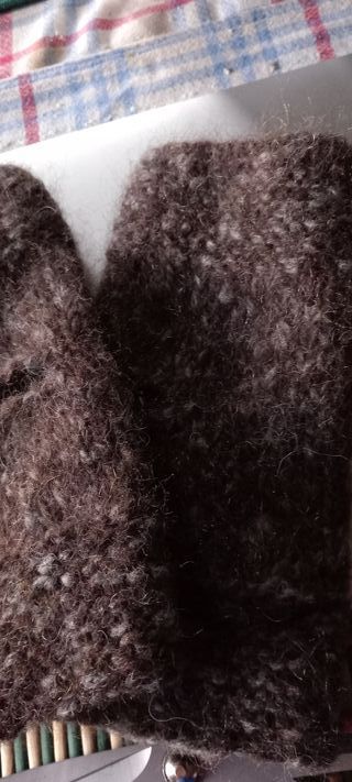 guanti senza dita fatti a mano