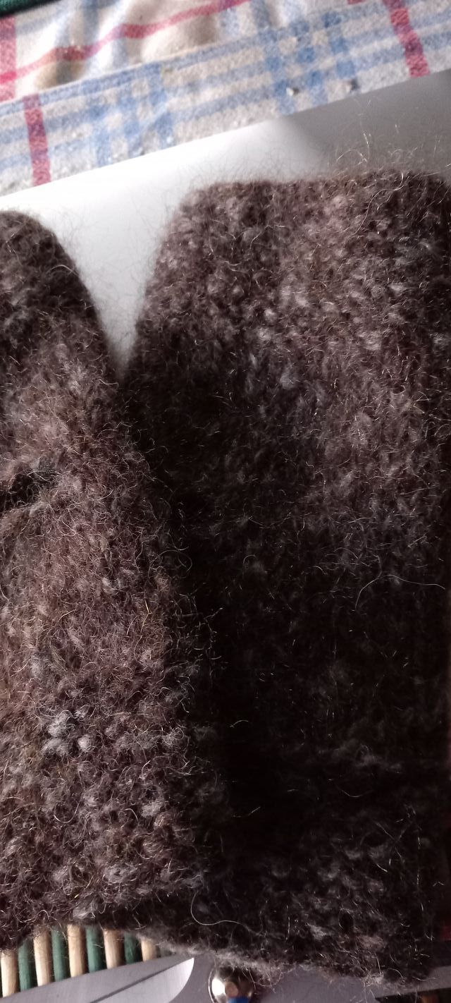 guanti senza dita fatti a mano