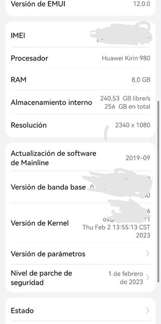 Smartphone Huawei p30 pro da 256 GB