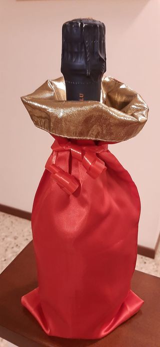 Sacchetto di raso per confezionare le bottiglie
