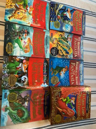 Lote 8 libros Geronimo Stilton