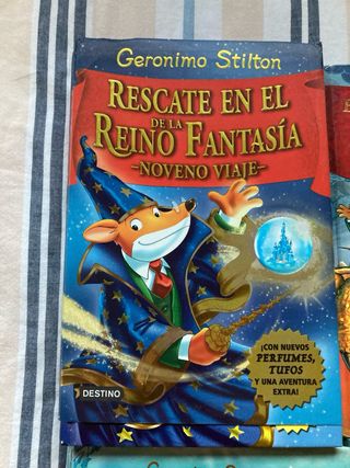 Lote 8 libros Geronimo Stilton