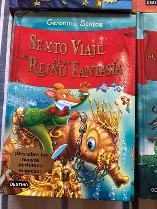 Lote 8 libros Geronimo Stilton
