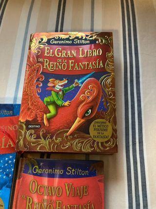 Lote 8 libros Geronimo Stilton