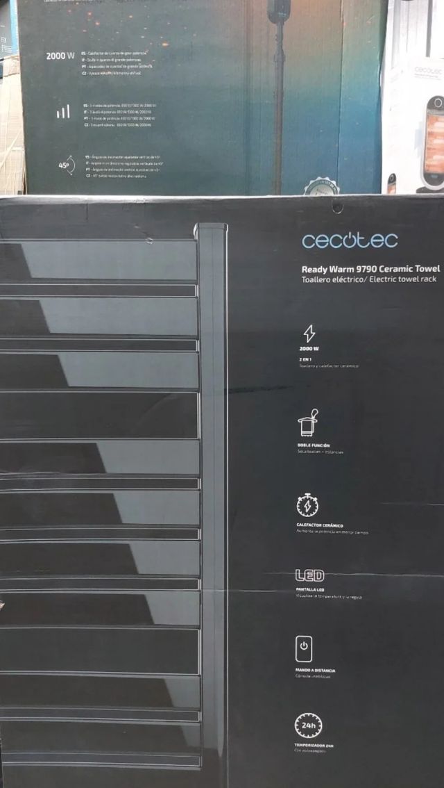  TOALLERO ELECTRICO CECOTEC READY WARM 9790 