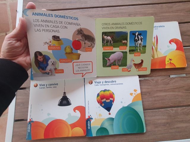 6 Libros para bebé, editorial Edelvives