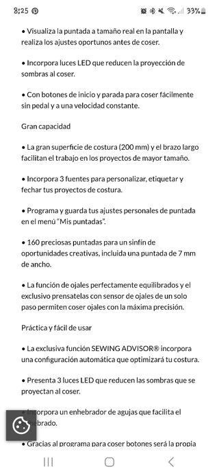 Maquina de coser husqvarna viking