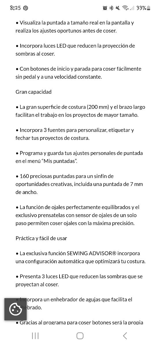 Maquina de coser husqvarna viking