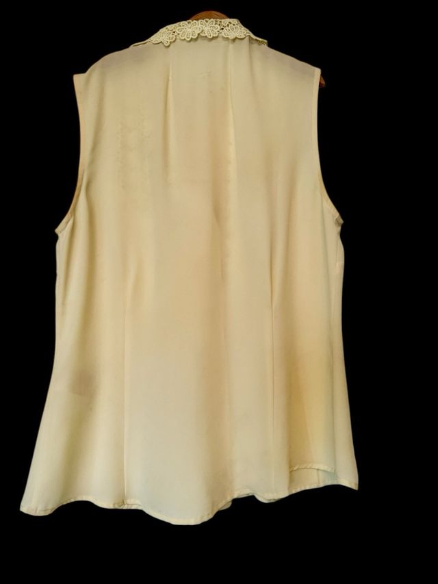 camicia donna senza maniche stile bohémien