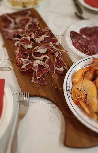 Tabla de servir, presentación, para quesos