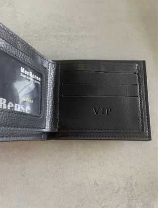 Cartera hombre negra