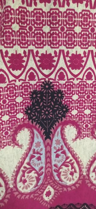 Nuevo Vestido de punto tipo pasley manga franc