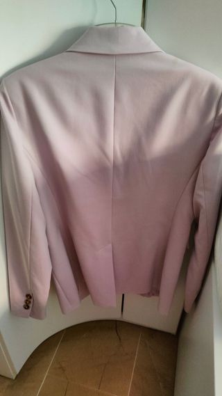 Blazer o americana lila de Mango