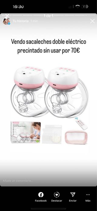 Sacaleches electrico