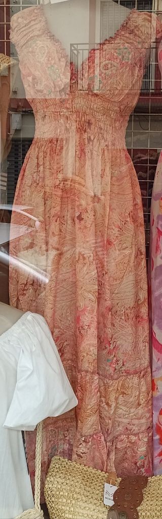 Vestido largo casual hippie ibiza boho