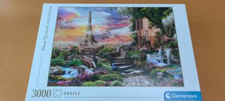 Puzzles de 1000, 2000 y 3000 piezas.