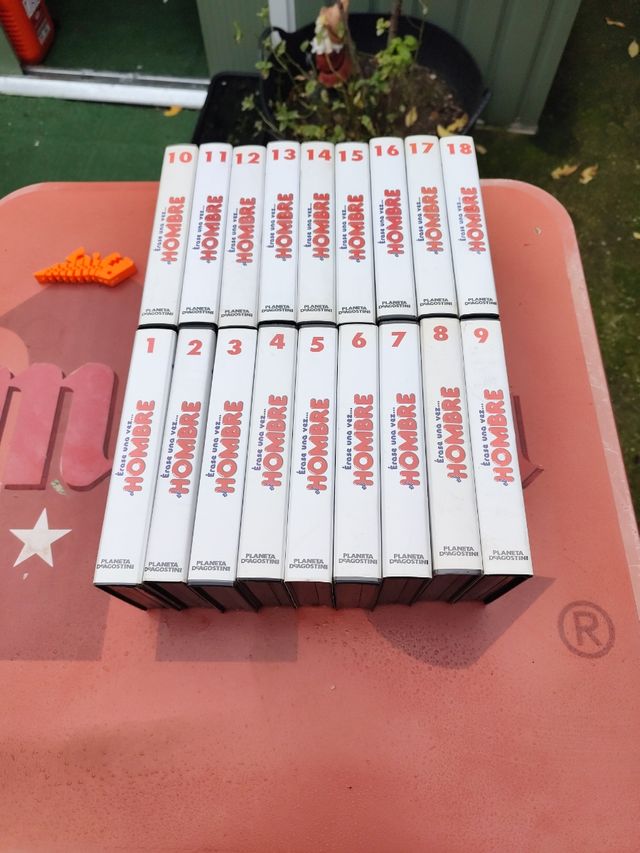 Collezione C'era una volta l'uomo, 18 VHS