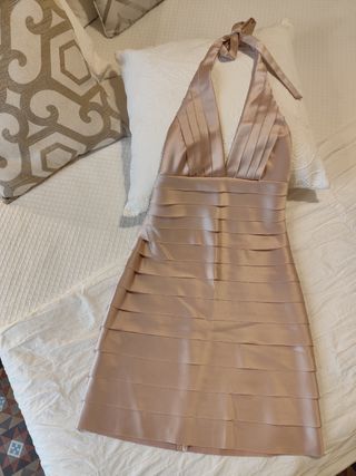 Vestido fiesta halter