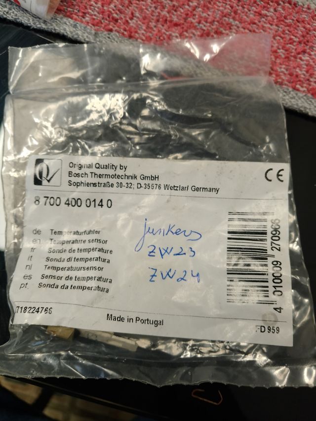 Sonda NTC Junkers zw 23/zw24